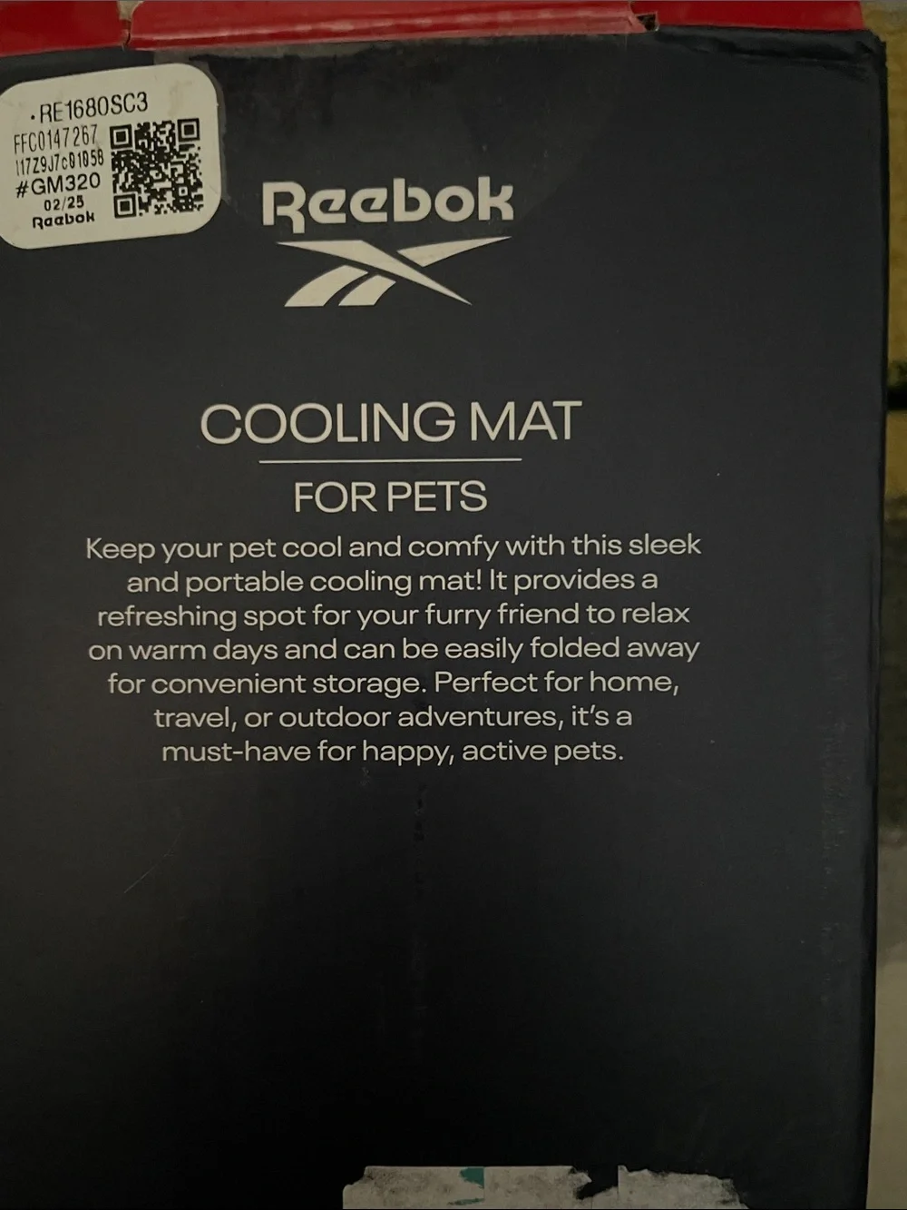Reebok Cooling Pet Mat - light purple